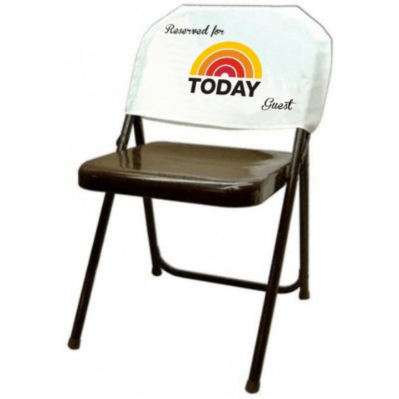Custom Printed Folding Chair Back Cover